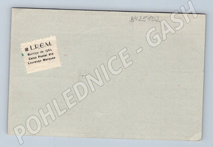 Pohlednice Mosambik QSL karta radioamatér OK1KCP CR7ES 1971 (BM25802)