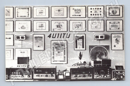 Pohlednice Švýcarsko amatérská radiostanice 4U1ITU 1971 (BM25803)