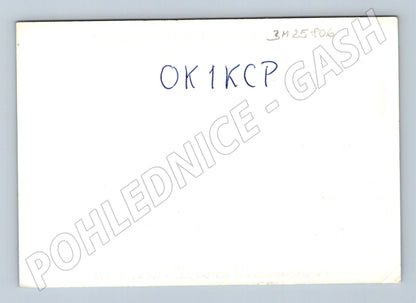 Pohlednice Velká Británie QSL karta GB3RN HMS Belfast 1973 (BM25806)