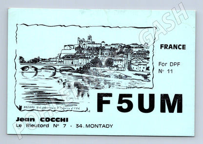 Pohlednice Francie Béziers město s mostem 1972 (BM25814)