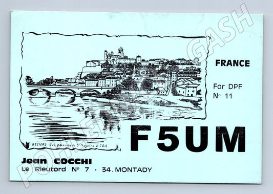 Pohlednice Francie Béziers město s mostem 1972 (BM25814)