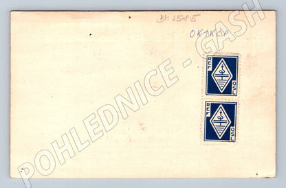 Pohlednice Francie amatérské rádio QSL 1959 (BM25815)