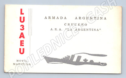 Pohlednice Argentina A.R.A. La Argentina QSL 1971 (BM25835)