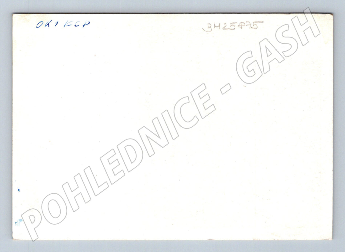 Pohlednice Praha Pražský hrad QSL karta (BM25875)