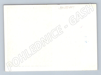 Pohlednice Československo QSL OK3WO Karlštejn 1958 (BM25881)