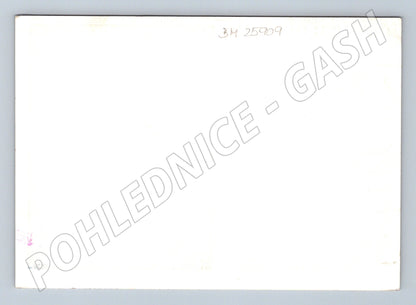 Pohlednice Karlštejn hrad QSL karta 1957 (BM25909)