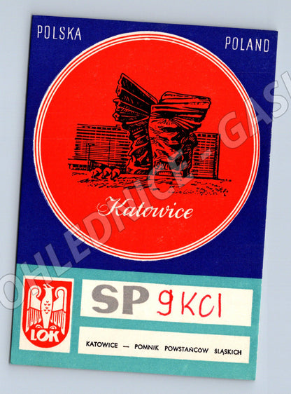 Pohlednice Polsko Katowice Pomnik Powstańców Śląskich 1973 (BM25919)