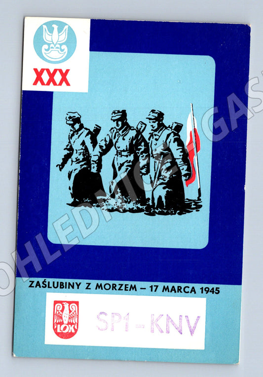Pohlednice Polsko Zaślubiny z mořem 1945 (BM25920)