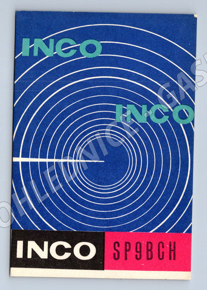 Pohlednice Polsko QSL karta INCO 1973 (BM25926)