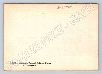 Pohlednice Polsko Dr. Robert Koch QSL karta 1948 (BM25948)