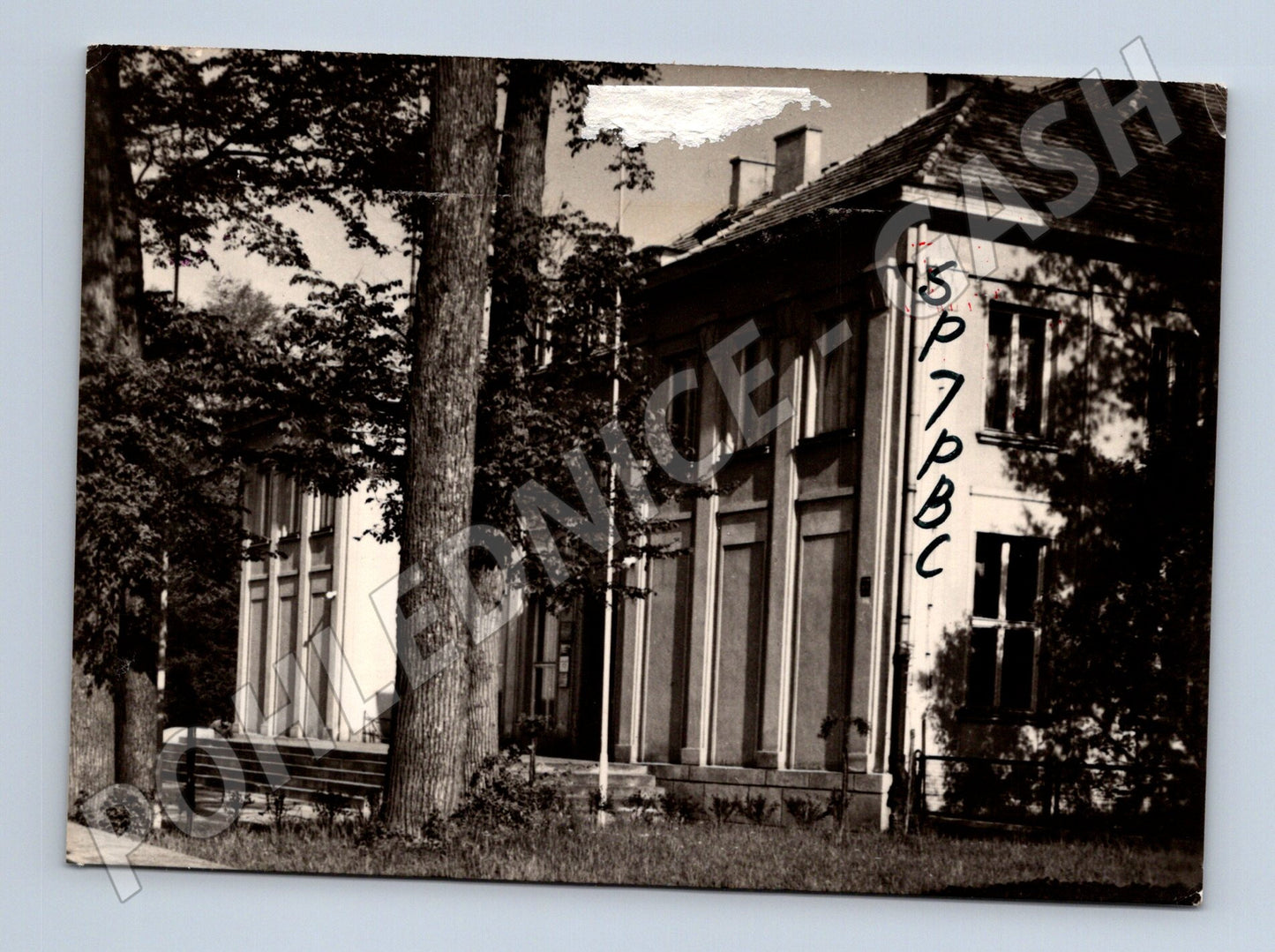 Pohlednice Polsko Skierniewice budova PZPR QSL 1965 (BM25951)