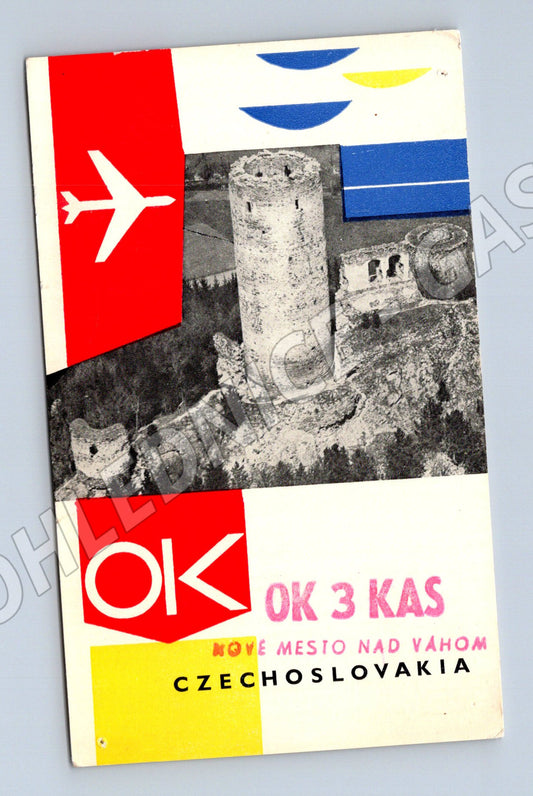 Pohlednice Slovensko Nové Mesto n. Váhom hrad 1967 (BM26001)