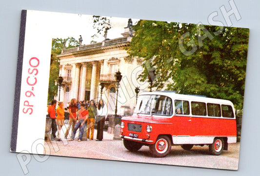 Pohlednice Polsko Nysa M 521 Minibus 1973 (BM26003)