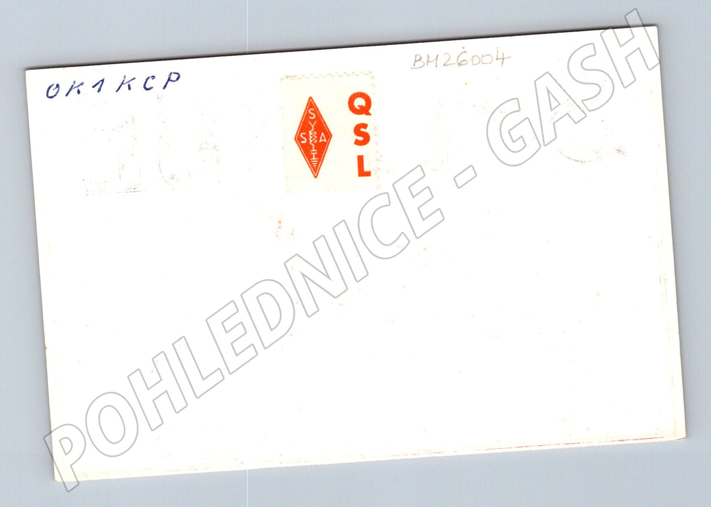 Pohlednice Švédsko SM7BUE Viking ship 1967 (BM26004)