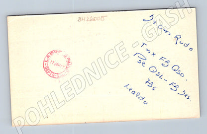 Pohlednice Brazílie radioamatérská QSL karta 1971 (BM26005)