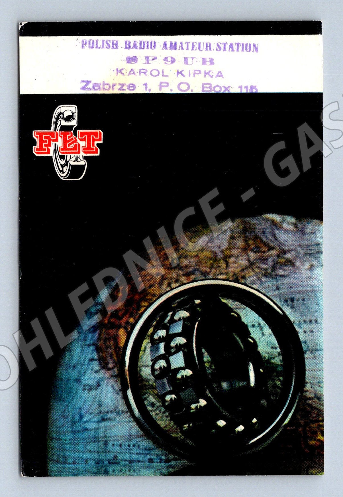 Pohlednice Polsko radioamatérská stanice QSL karta 1973 (BM26010)