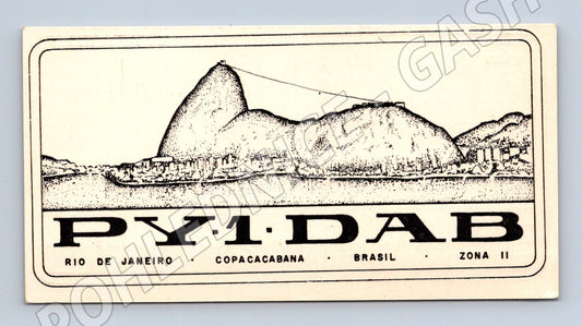 Pohlednice Brazílie Rio de Janeiro Cukrová homole 1972 (BM26018)
