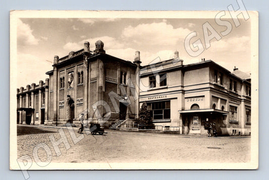 Pohlednice Čáslav Dusíkovo divadlo 1953 (BM26027)