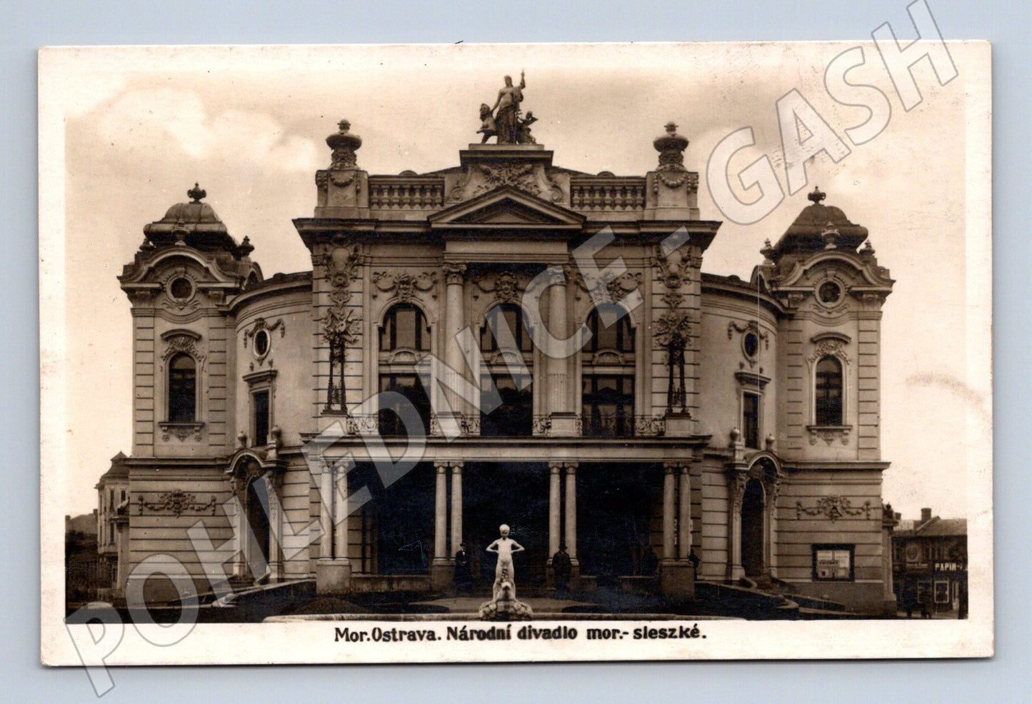 Pohlednice Ostrava Národní divadlo moravskoslezské (BM26028)