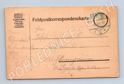 Pohlednice Německo Feldpost Freiburg 1915 (BM26031)