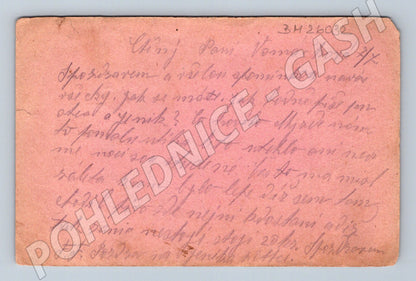 Pohlednice Rakousko-Uhersko I. sv. válka polní pošta (BM26032)