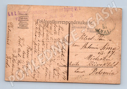 Pohlednice Feldpost 1. světová válka 1917 (BM26036)
