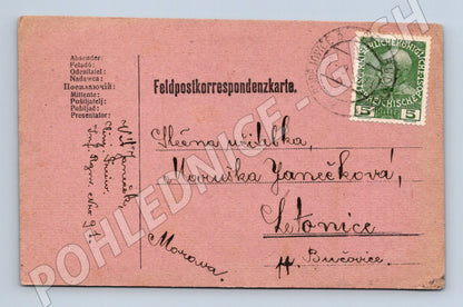 Pohlednice Rakousko-Uhersko Feldpost 1916 (BM26043)