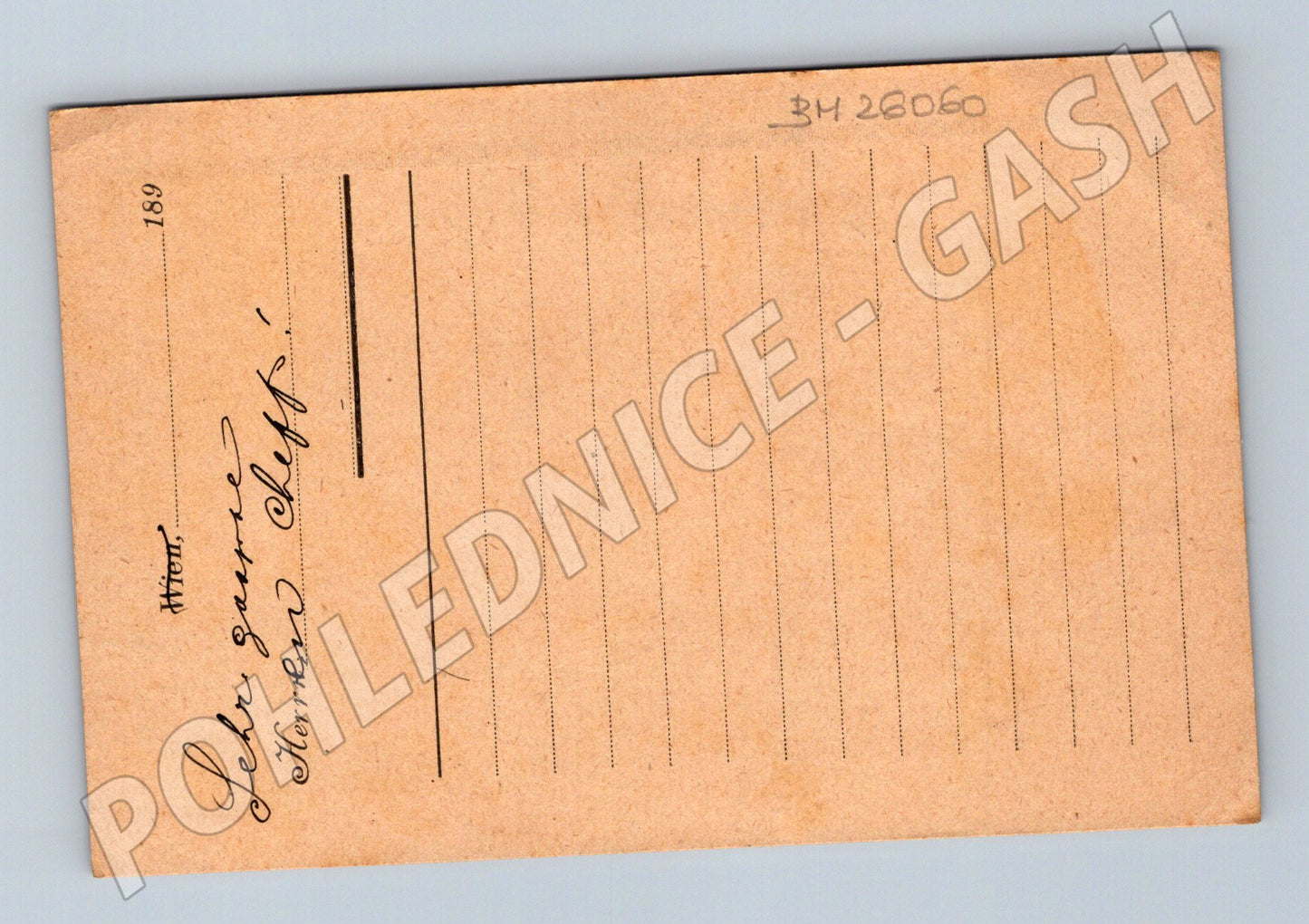 Pohlednice Rakousko Vídeň korespondenční karta Kreidl & Sohn (BM26060)