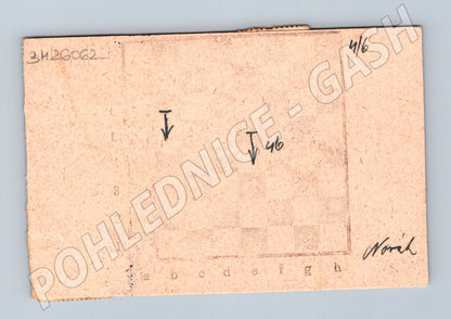 Pohlednice Strakonice známky Gottwald Šverma 1947 ŠACHY (BM26062)