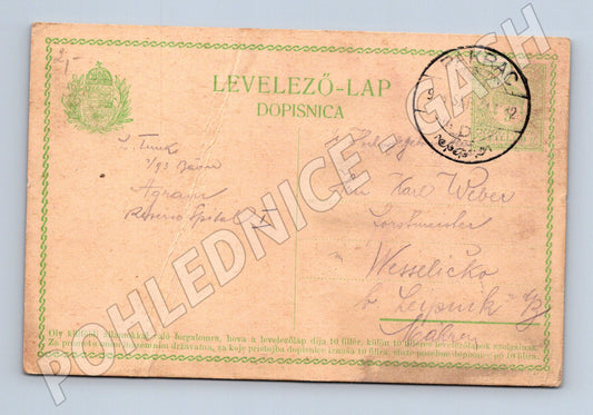 Pohlednice Chorvatsko Rakovac / Záhřeb 1912-1914 (BM26066)