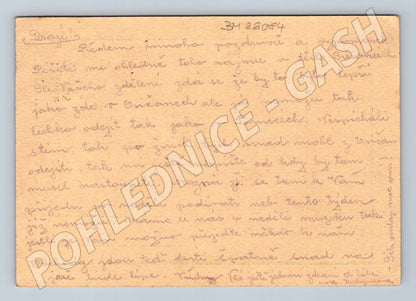 Pohlednice Osíčany in Pačlavice Hostinec Kuchyňka 1938 (BM26084)