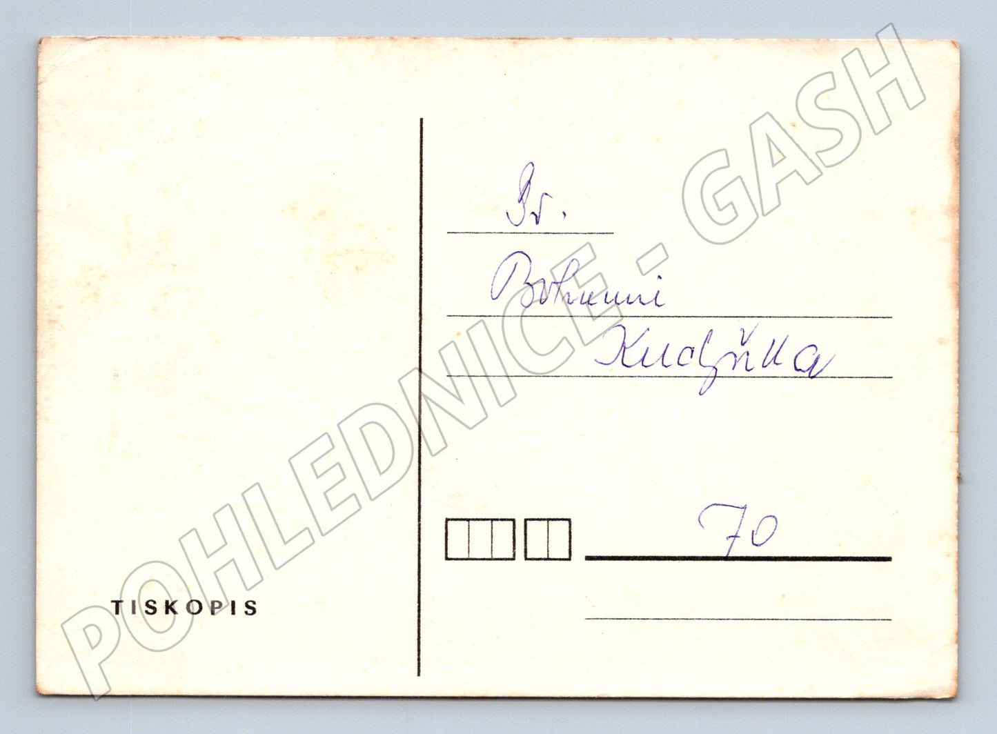 Pohlednice Český ovocnářský svaz pozvánka Bohuslavice (BM26122)