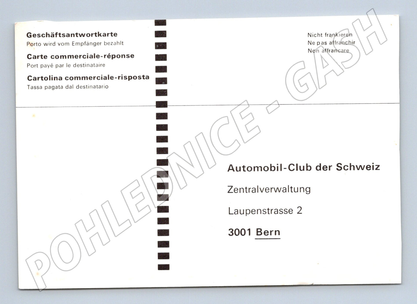 Pohlednice Švýcarsko Automobil-Club der Schweiz (BM26165)
