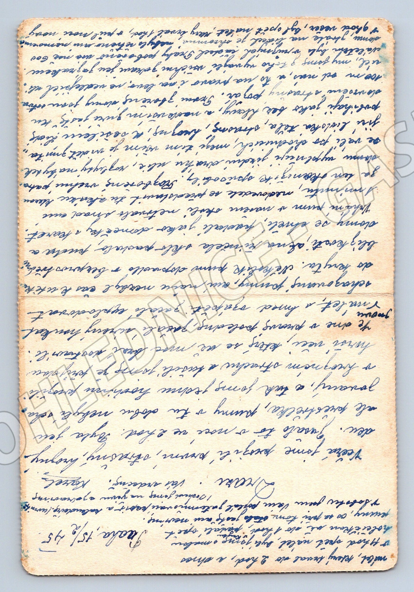 Pohlednice Morava dopisní karta 1944 (BM26202)
