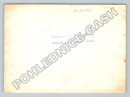Stará fotografie Praha orchestr v parku (BM26233)