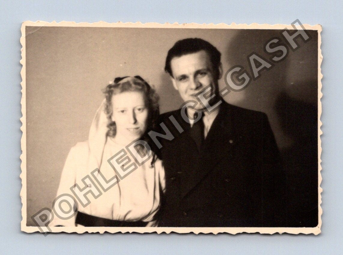 Stará fotografie dvojice (BM26342)