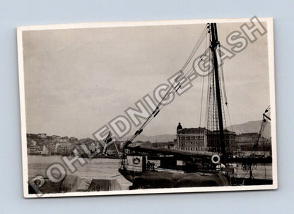 Stará fotografie Split přístav 1928 (BM26383)