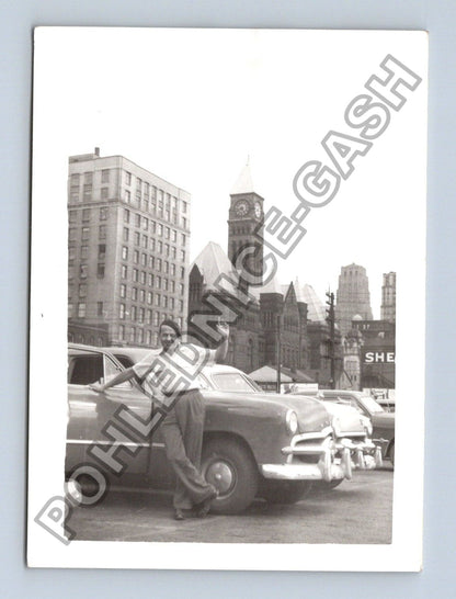 Stará fotografie Toronto radnice 1952 (BM26447)