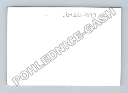 Stará fotografie muž u proudového letadla (BM26480)