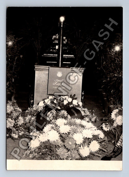 Stará fotografie pohřební věnec Saul Anna 1983 (BM26585)