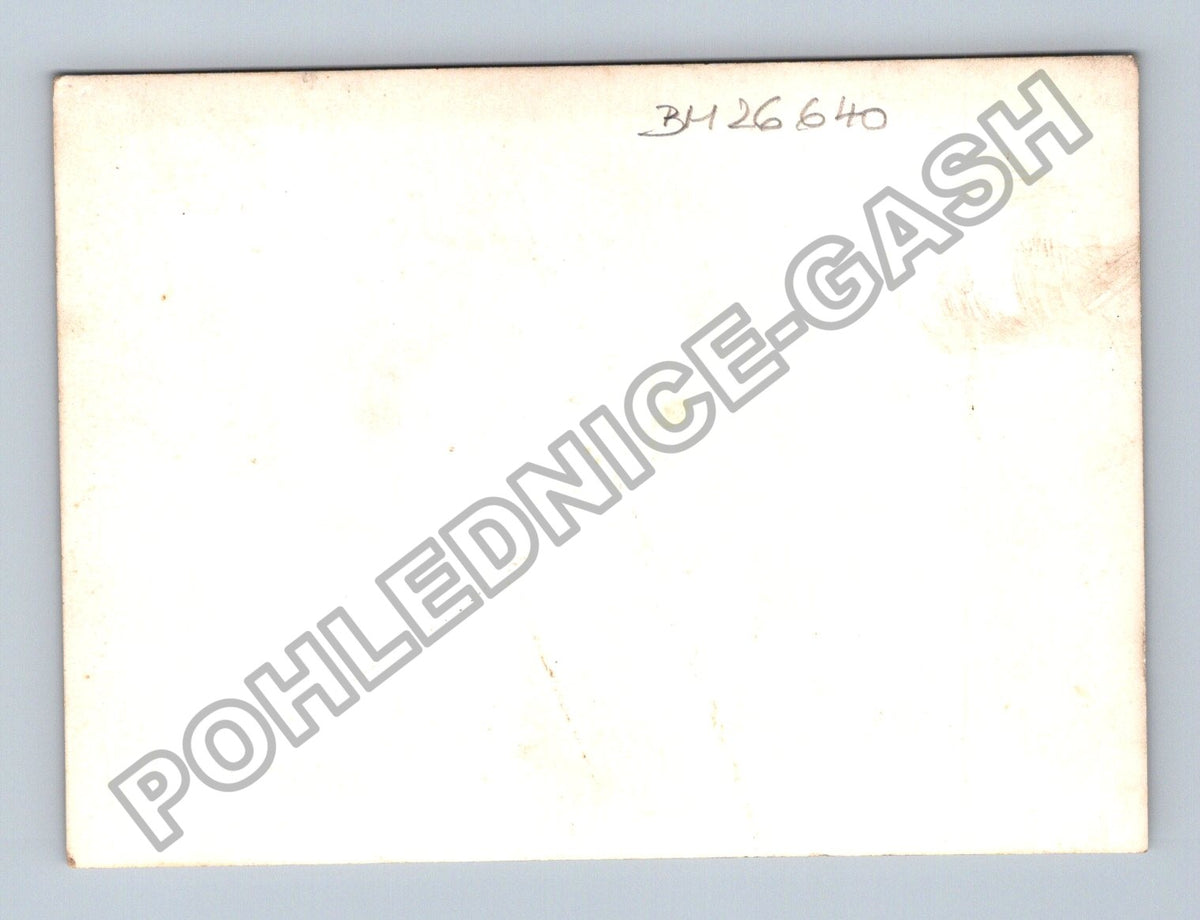Stará fotografie muž s koněm (BM26640)