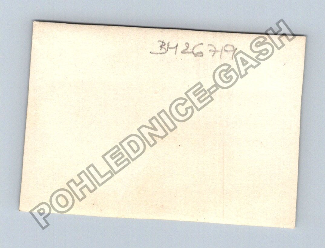 Stará fotografie žena v kabátě v parku u altánu (BM26719)