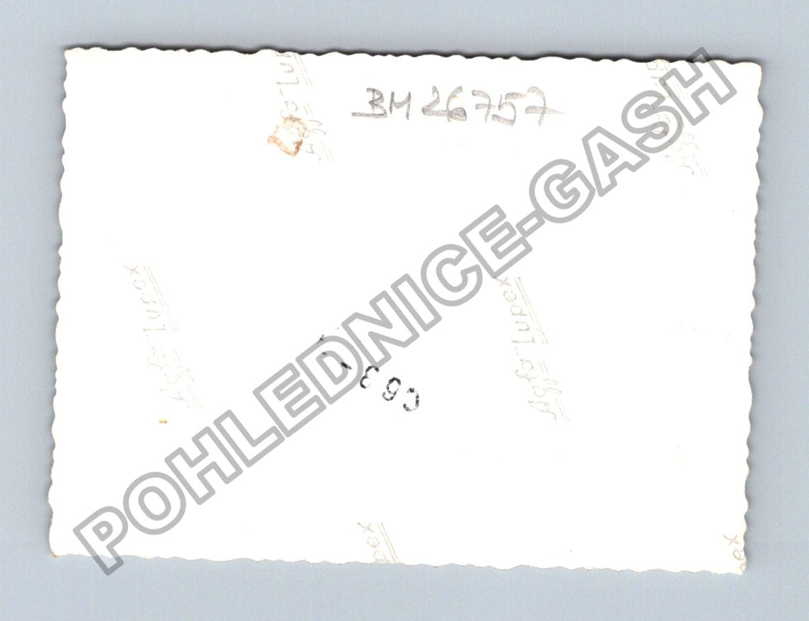 Stará fotografie muž v saku venku (BM26757)