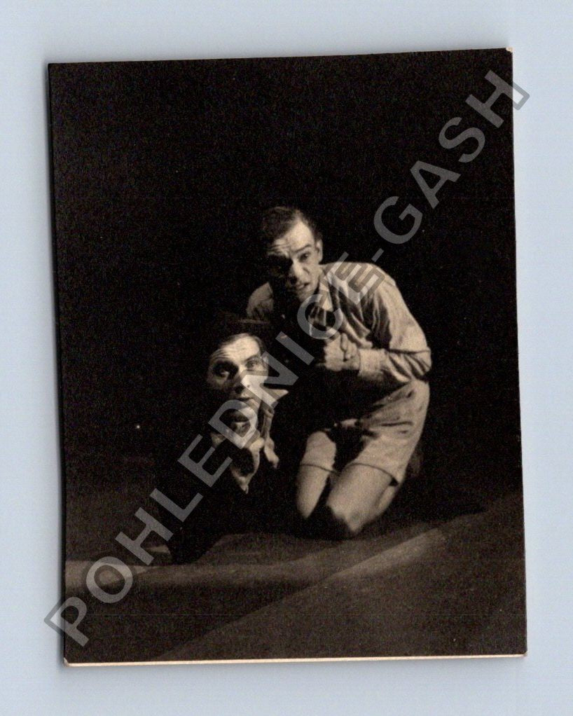 Stará fotografie dramatický portrét dvou osob (BM26776)