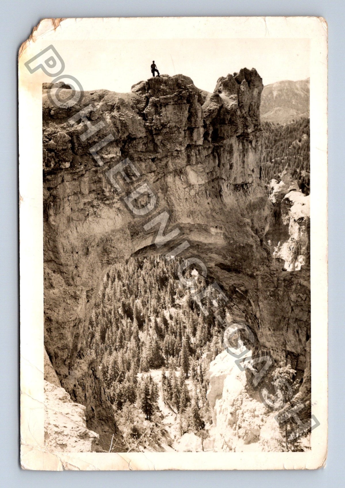 Stará fotografie Bryce Canyon přírodní most (BM26815)