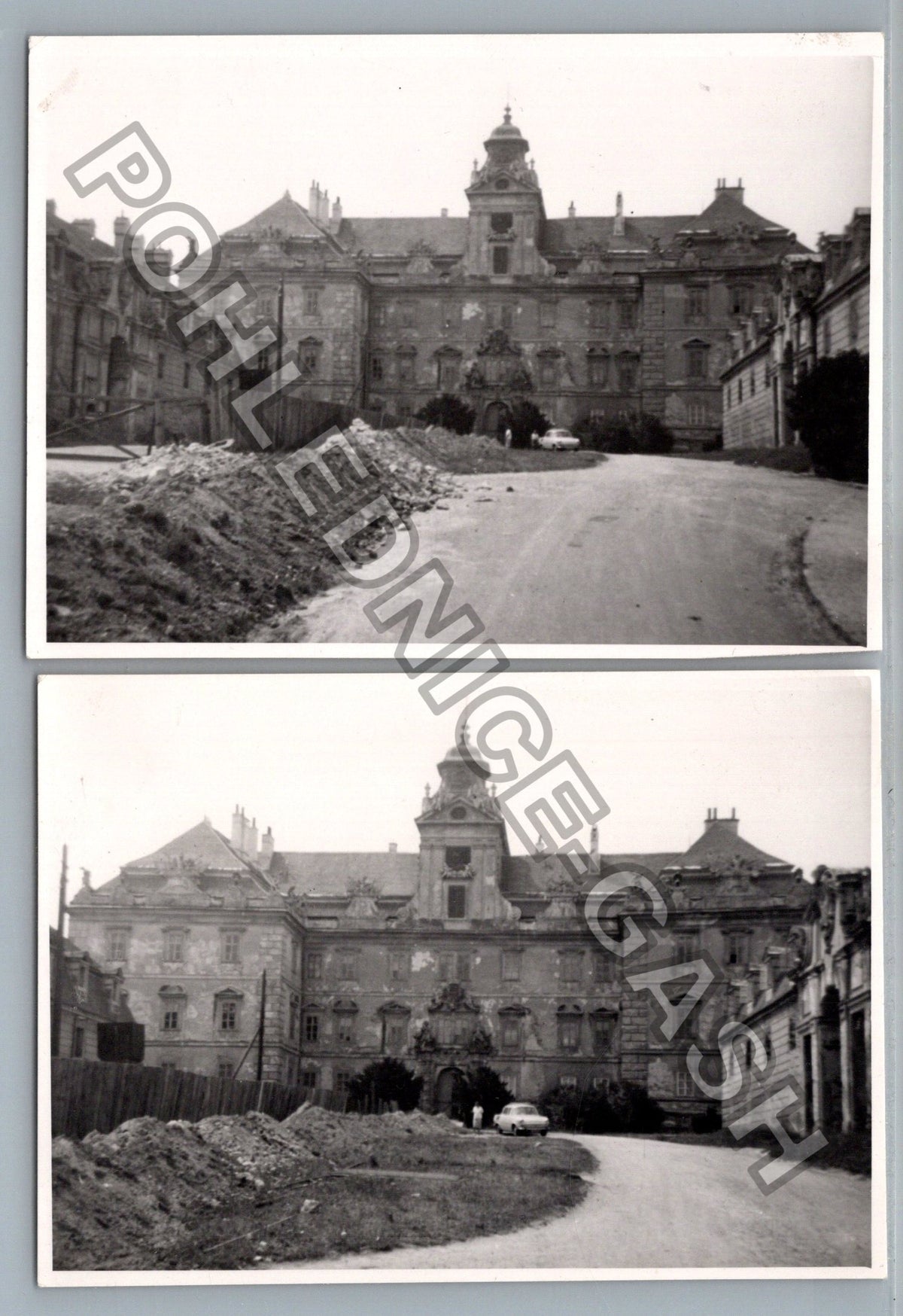 Stará fotografie Valtice zámek 1969 (BM26817)