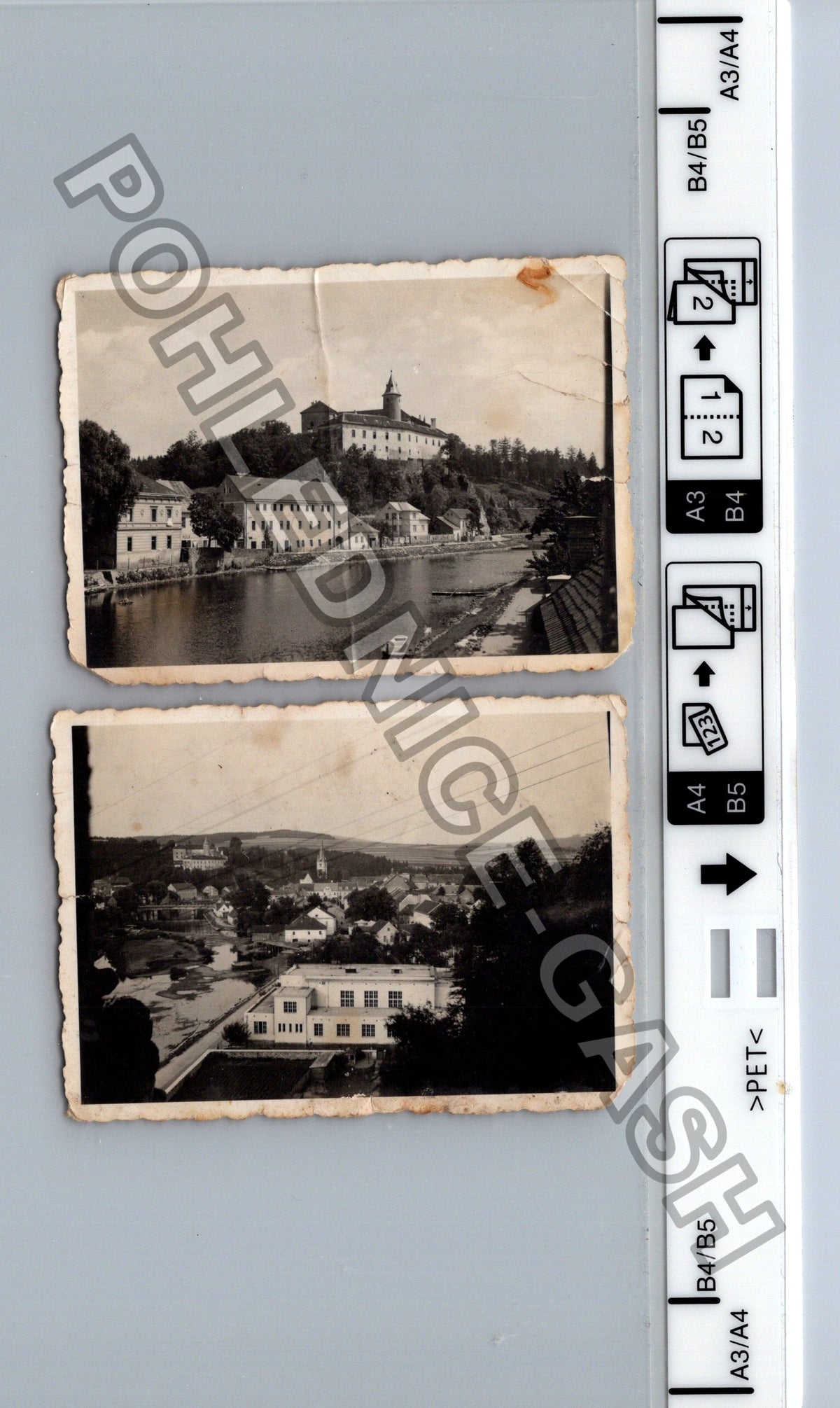 Stará fotografie Štěchovice Bechyně (BM26818)