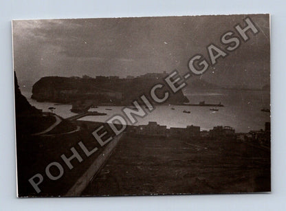 Stará fotografie Neapol město u moře 1949 (BM26905)