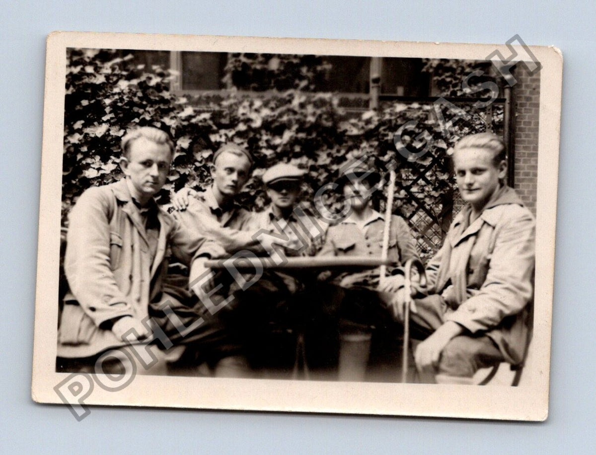 Stará fotografie Berlín pět mužů skupina 1928 (BM26913)
