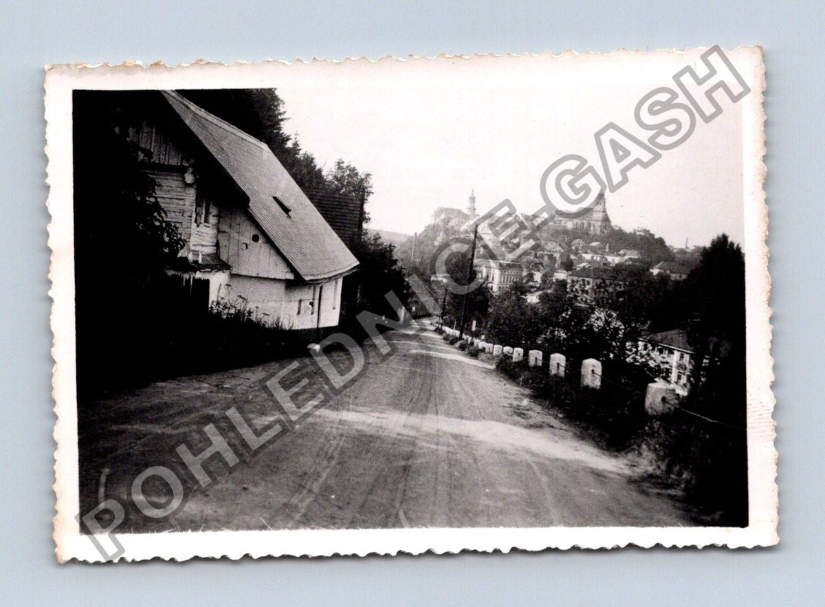 Stará fotografie Krumlov cesta do města (BM26952)